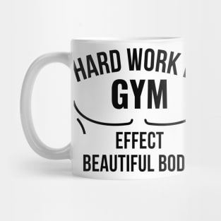 Gym quote Mug